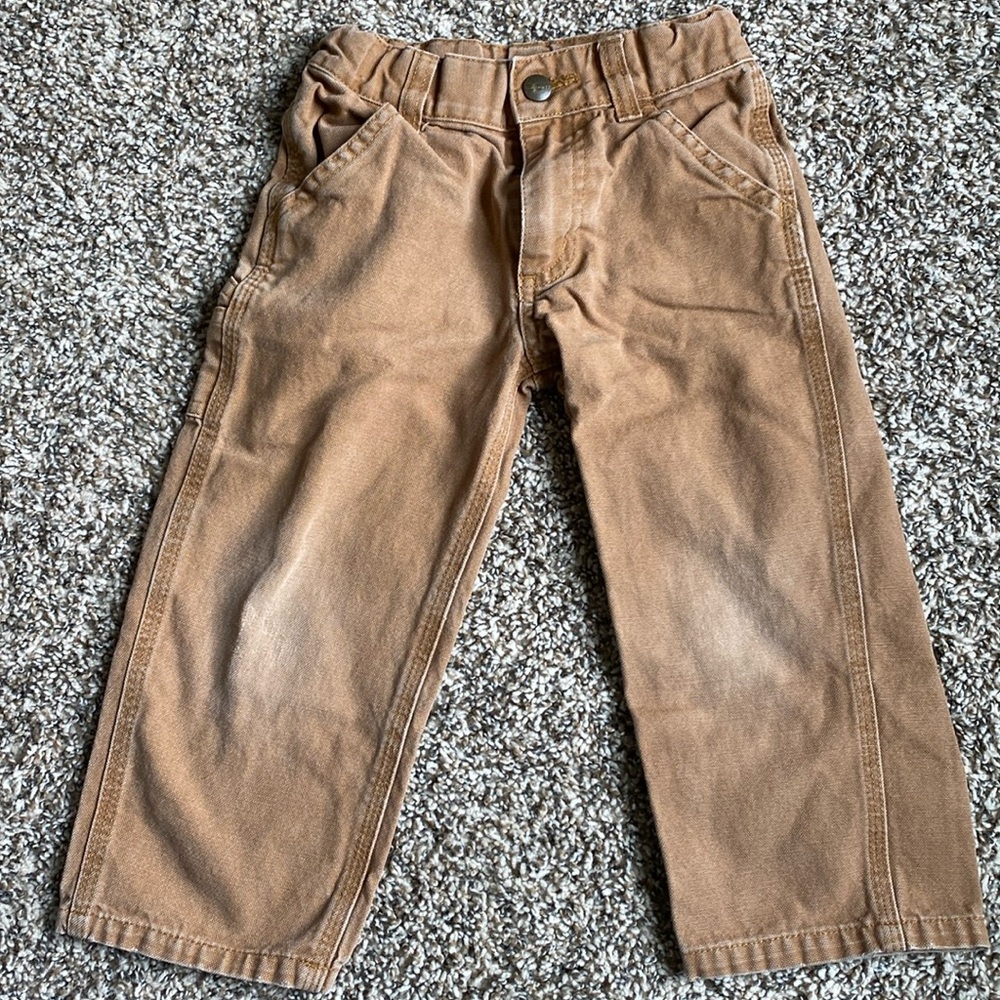 Carhartt khaki pants 3T